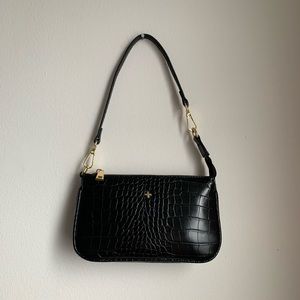 PETA + JAIN Reign Croc Shoulder Bag